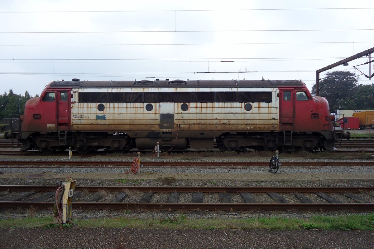 MY 1134 stands at Padborg on 24 September 2014.