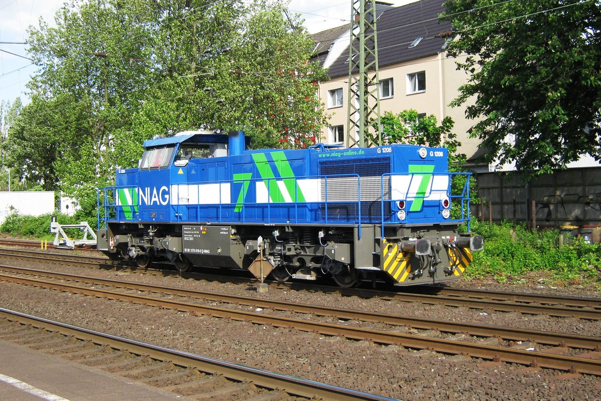 NIAG-7 stands stabled at Rheinhausen on 17 April 2009.
