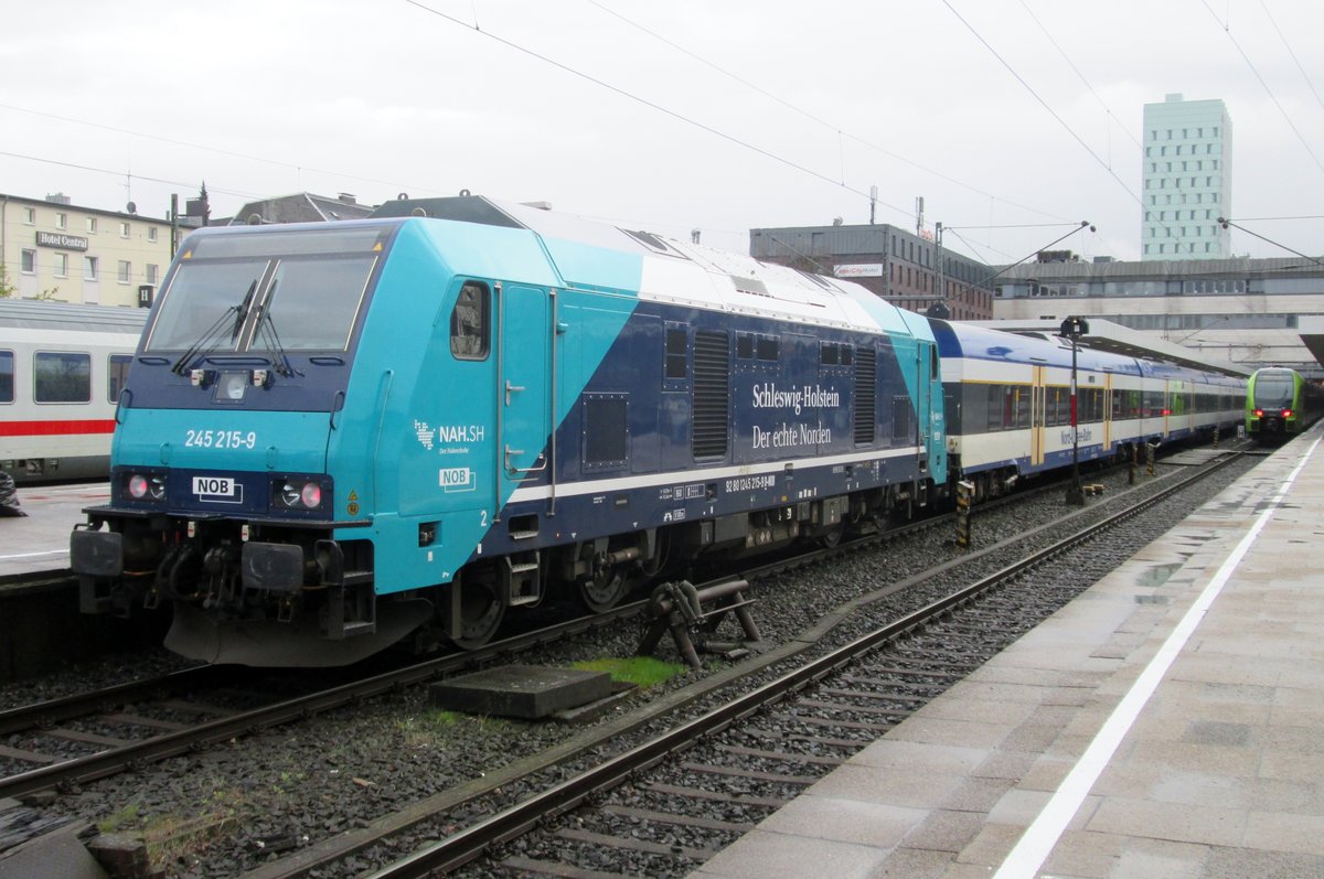 NOB Paribus 245 215 stands on 27 April 2016 in Hamburg-Altona.