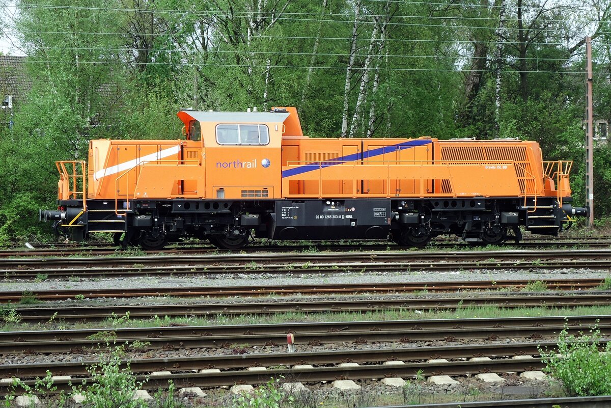 Northrail 1265 303 stands at Gladback west on 9 April 2014.