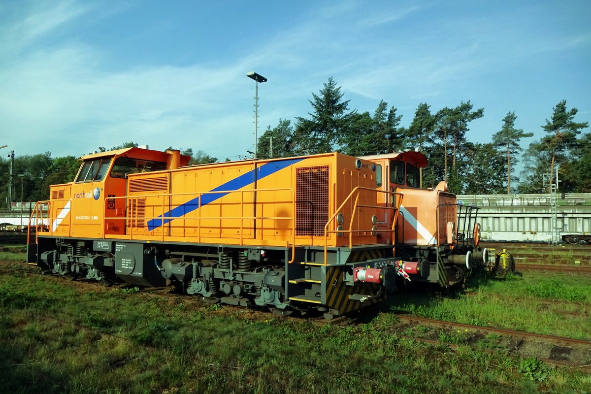 NorthRail 272 003 stands at Celle on 16 September 2020.