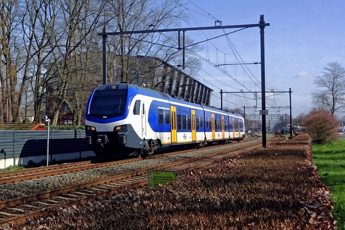 NS 2217 leaves Wijchen on 20 March 2020.