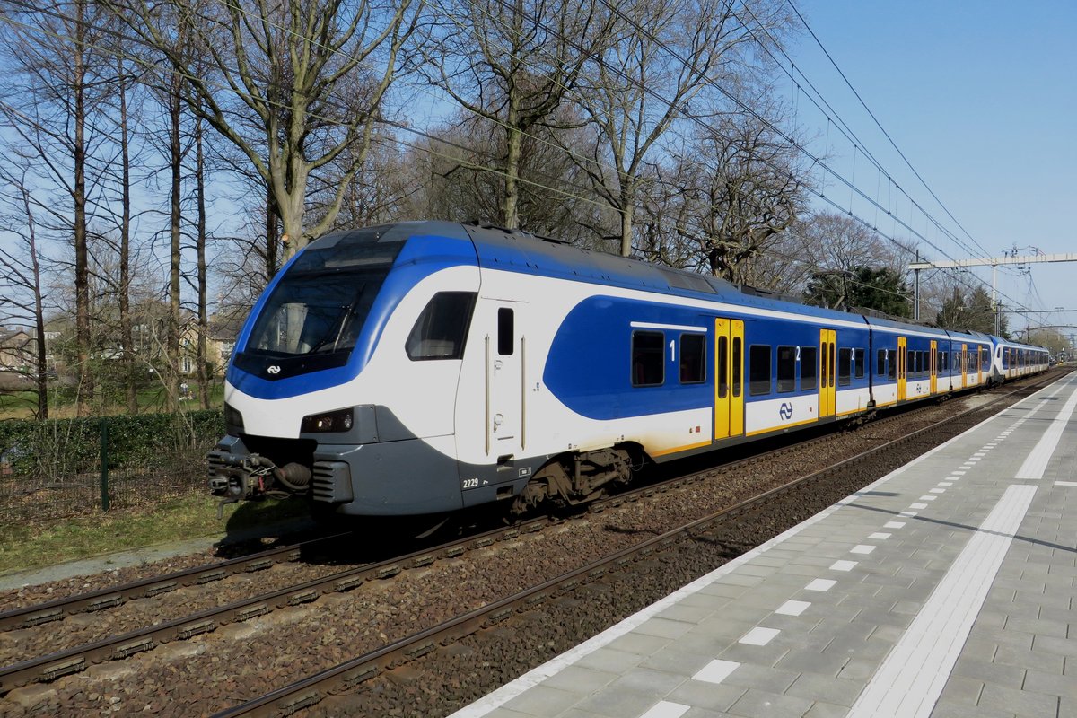 NS 2229 leaves Tilburg-Universiteit on 31 March 2021.