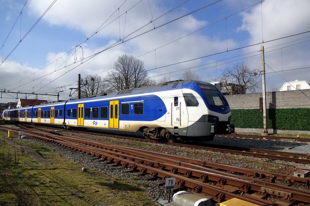 NS 2520 leaves Oss on 25 February 2021.