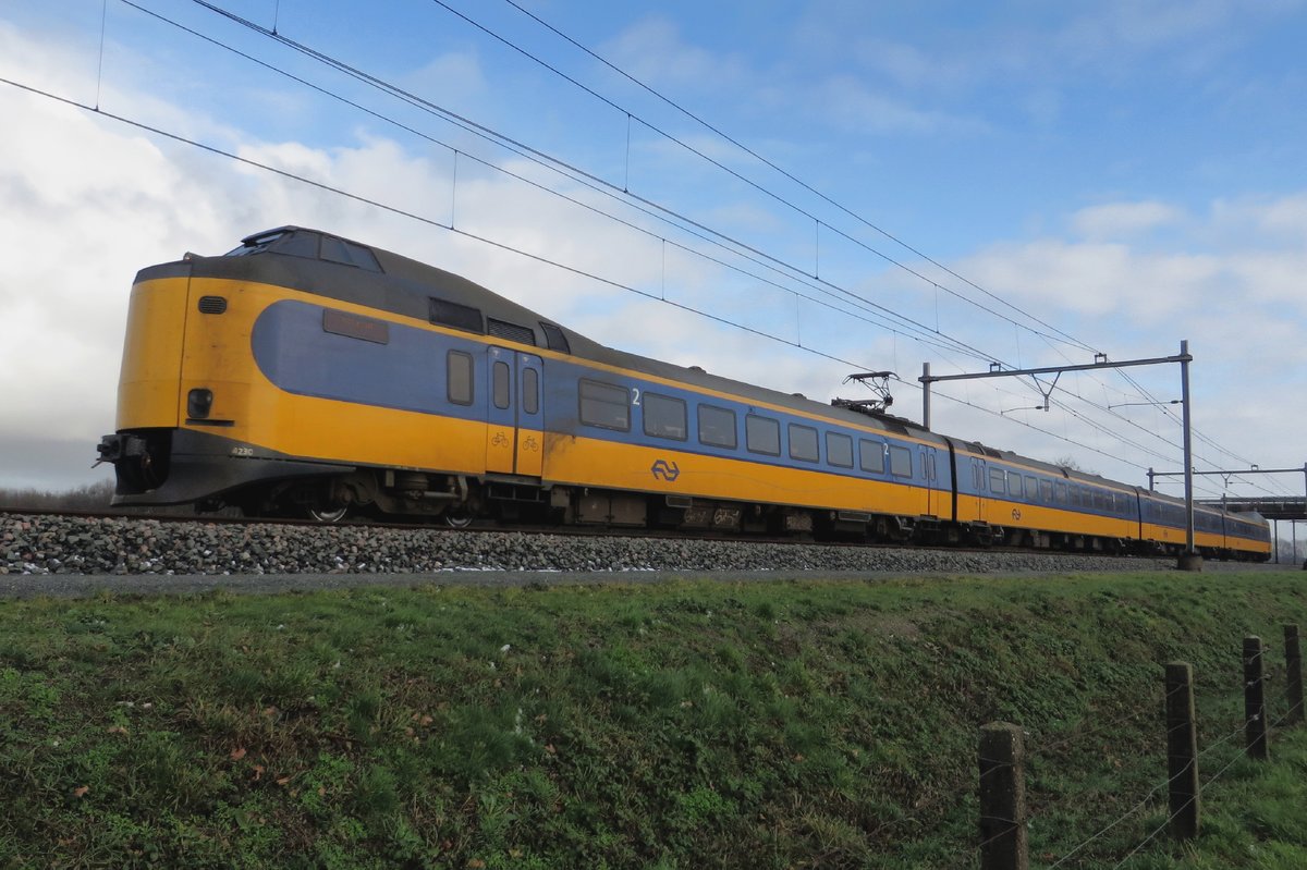 NS 4230 passes Niftrik on 17 Janaury 2021.