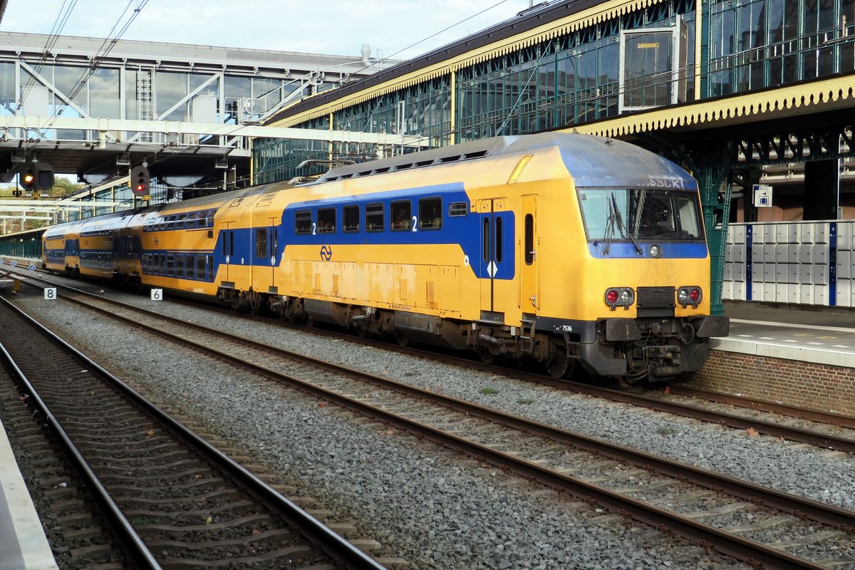 NS 7536 quits 's-Hertogenbosch on 31 October 2020.