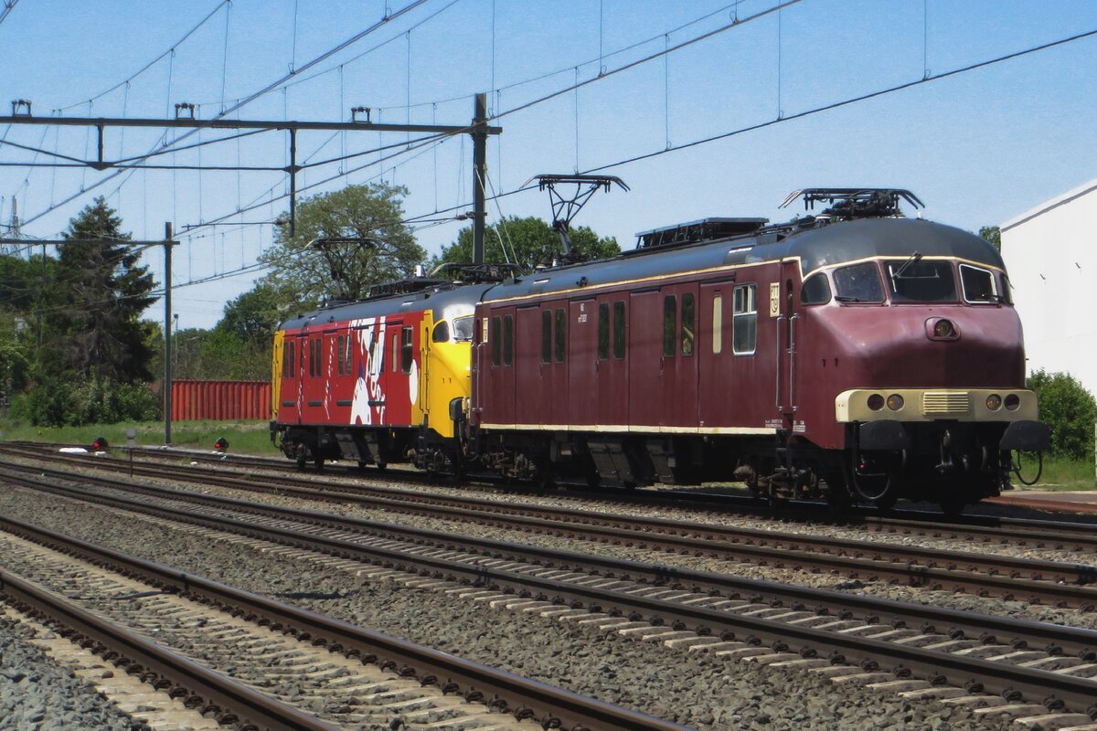NSM's  Mp 3031 stands on 30 May 2021 at Blerick-Cabooter.