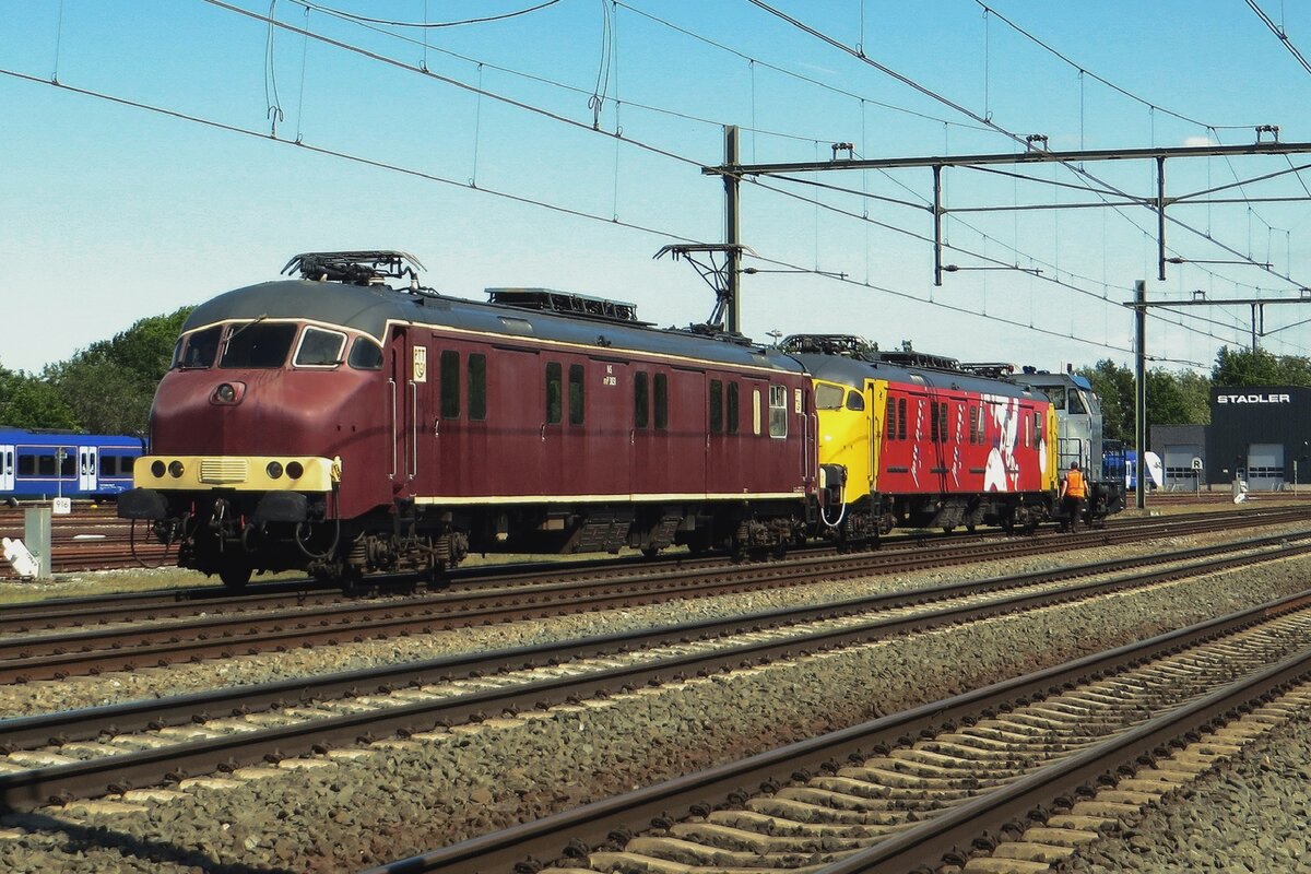 NSM's Mp 3031 stands on 30 May 2021 at Blerick-Cabooter.