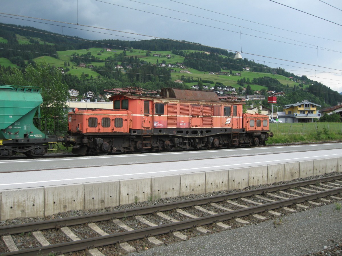 OBB 1020 001 at Kirchberg in Tirol, August 2012.