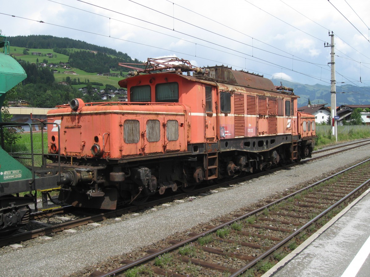 OBB 1020 001 at Kirchberg in Tirol, August 2012.