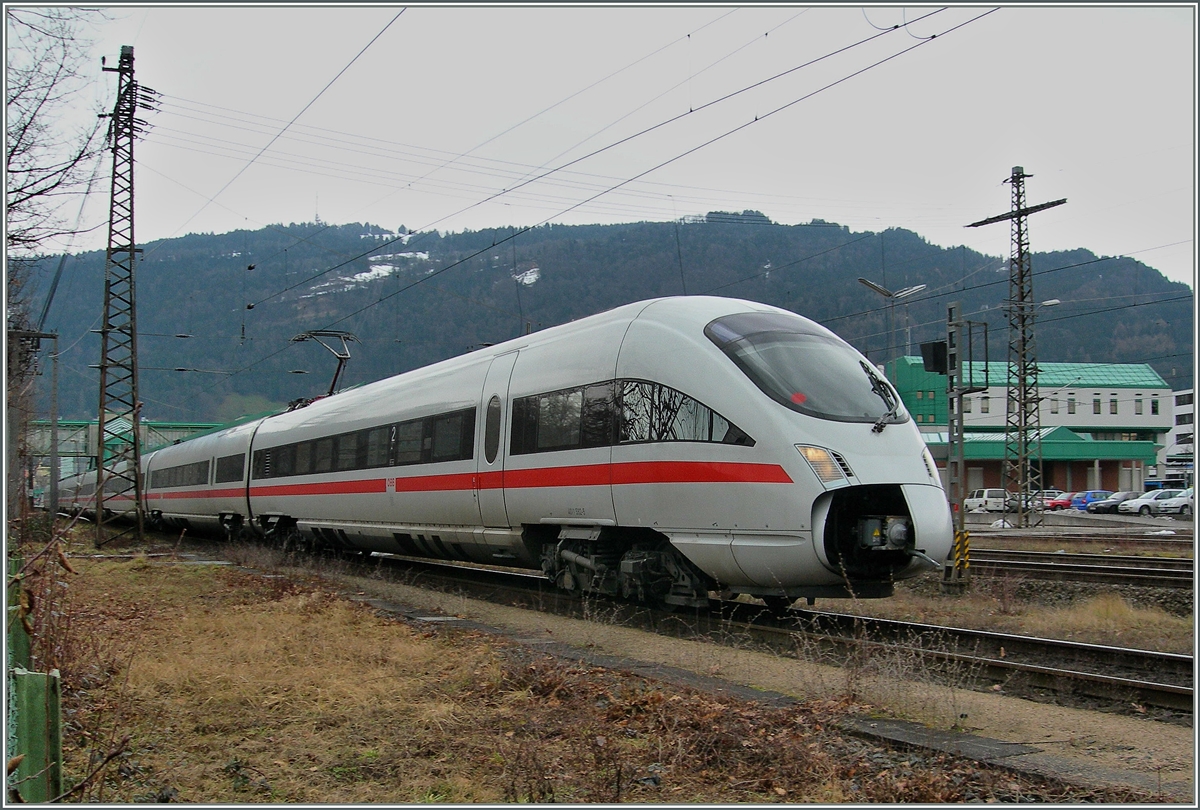 ÖBB ICE 4011 in Bregenz. 
08.02.2007