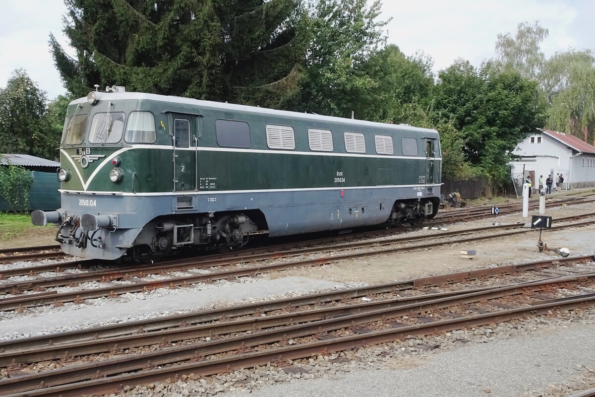 ÖSEK 2050.04 quits the loco shed at Benesov u Prahy on 10 September 2022 -the STEAM53 railway bonanza with more than ten museum trains, organised by Steam Story Agency, has kicked off into high gear.