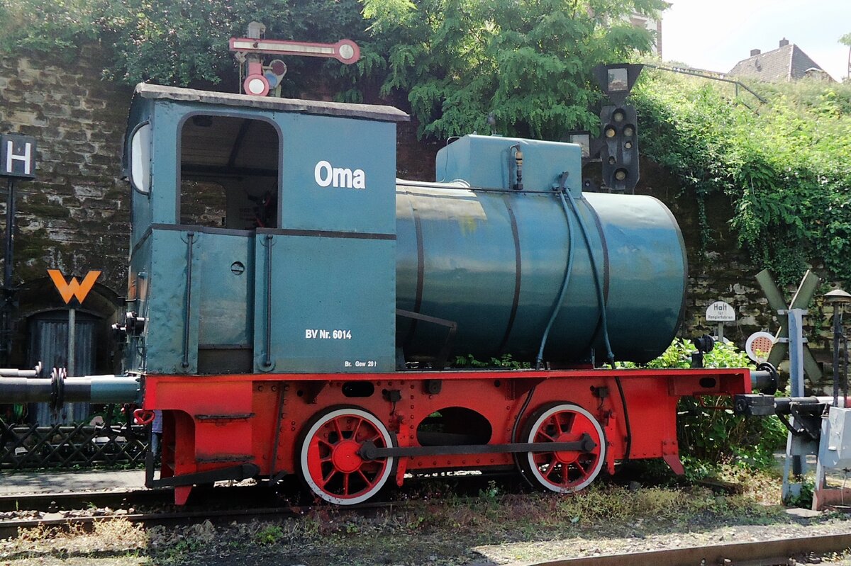 OMA nr.6014 stands in the little DGEG-Museum at Neustadt (Weinstrasse) on 31 May 2018.
