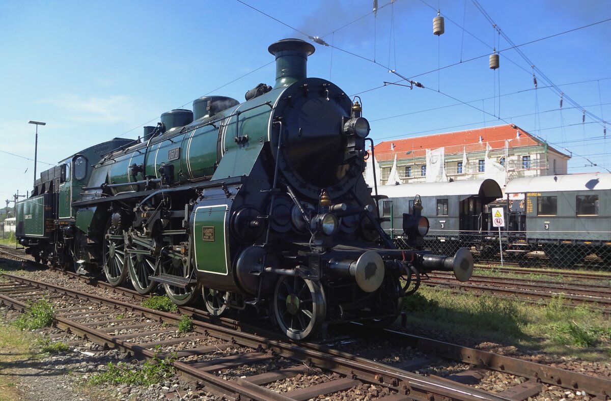 On 1 June 2019 Bavarian 3673 stands in the Bavarian Railway Museum in Nördlingen.