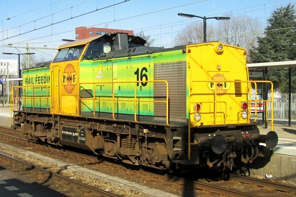 On 12 November 2015 RRF 16 runs through Tilburg.
