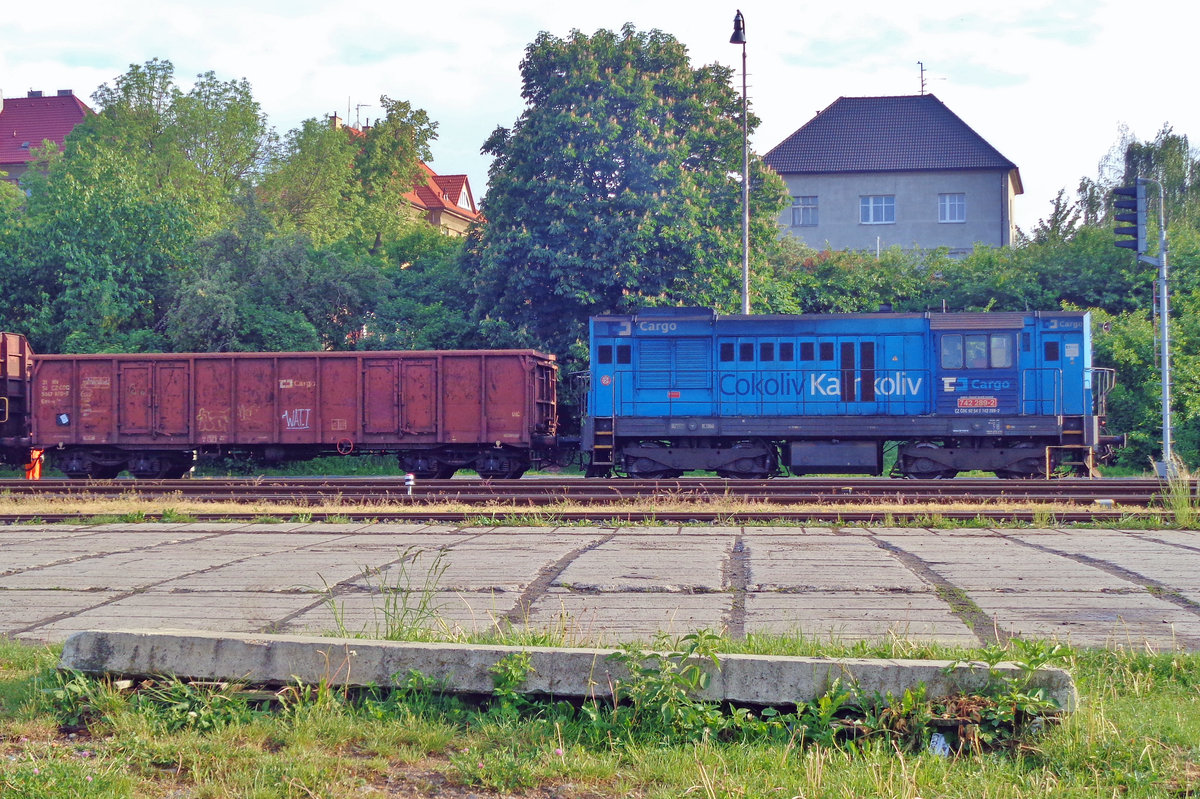 On 15 May 2018, CD 742 289 shunts at rakovnik.