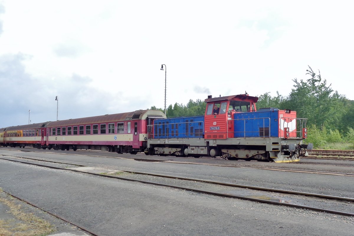 On 15 May 2018 CD 714 216 calls at Kladno.