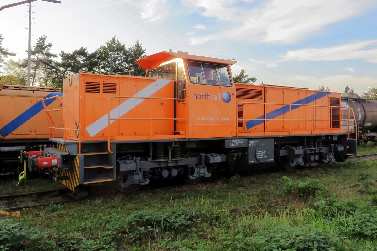 On 15 September 2020 Northrail 272 003 is stabled at Celle.