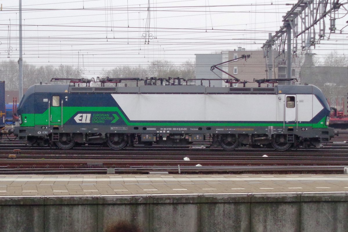 On 18 March 2017 ELL/TX Log 193 283 stands in Venlo.