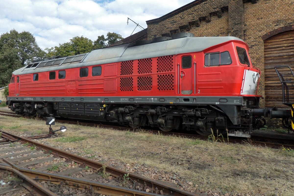 On 18 September 2016 WFL, former RaiLioN 232 901 stands at Berlin-Schöneweide. 