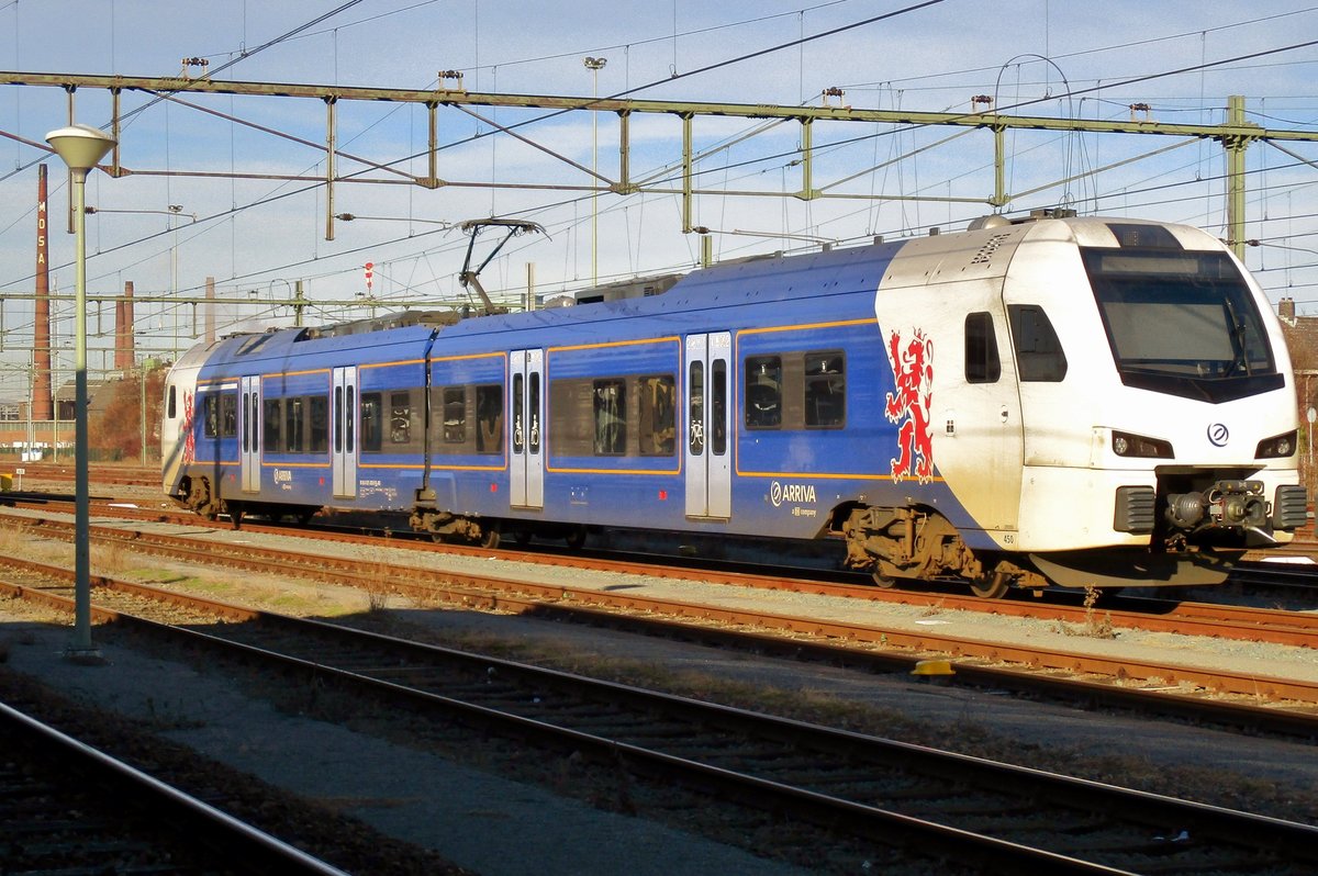 On 20 January 2017 Arriva 450 stands at Maastricht and awaits her first assignments.