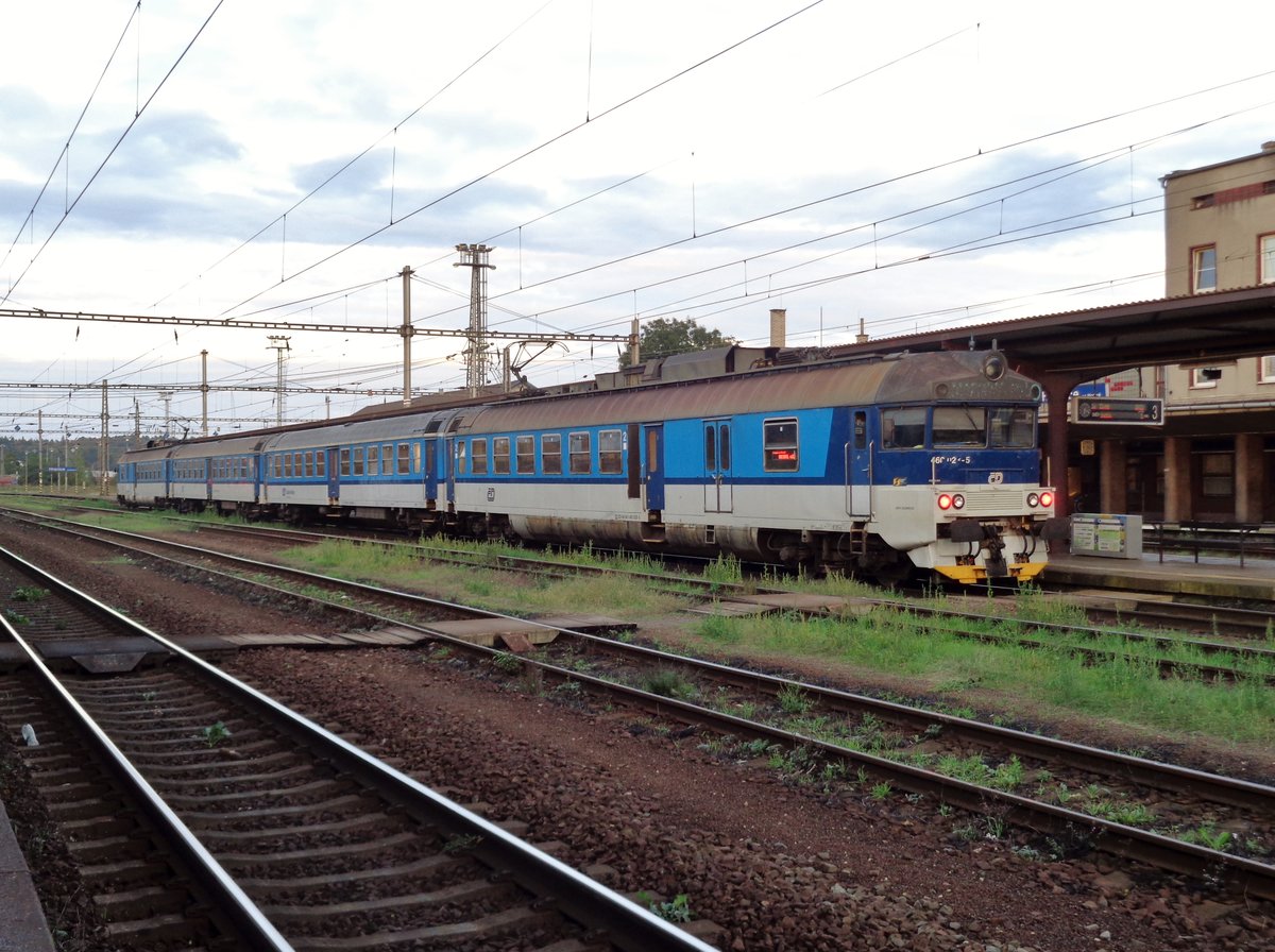 On 22 September 2017 CD 460 023 stands in Hranice nad Morave.