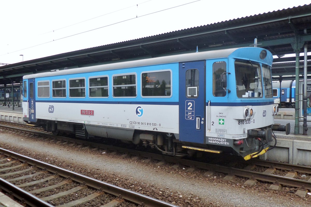 On 23 September 2017 CD 810 533 stands in Bohumin.