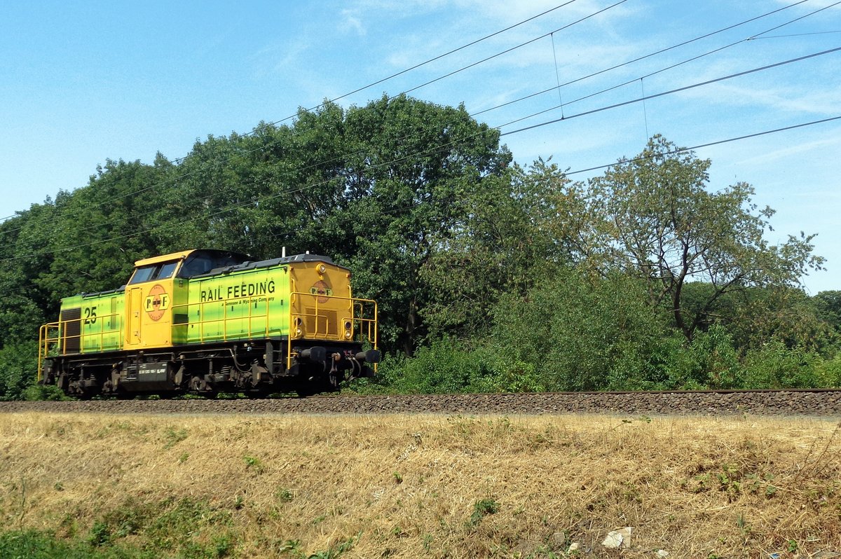 On 29 July 2018 RRF 25 speeds solo through Tilburg Oude Warande.