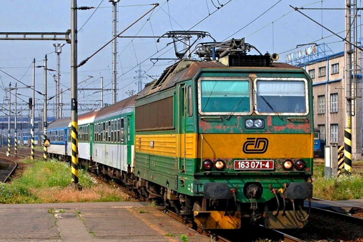 On 30 May 2012 CD 163 071 calls at Ostrava hl.n.