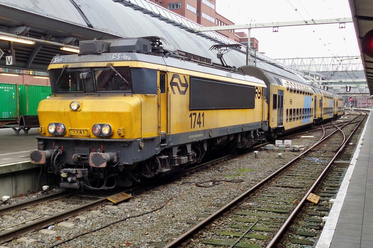 On 5 December 2018 NS 1741 calls at Amersfoort with the now gone DD-AR.