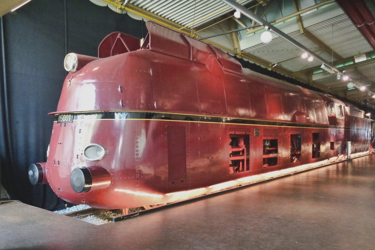 On 6 September 2018 05 001 was seen at the DB Museum in Nürnberg.