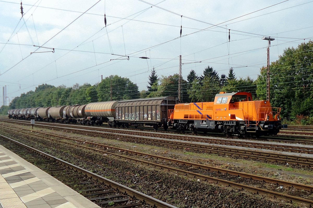 On 9 January 2014 NorthRail 1265 303 shunts at Gladbeck West.