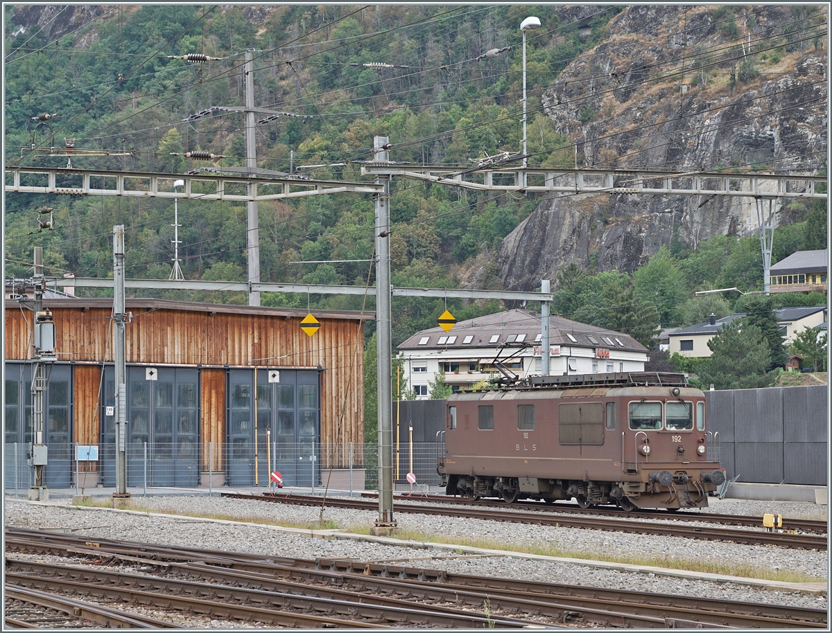 One of the last BLS Re 4/4  (Re 425) in Brig: The BLS Re 4/4 192. 

17.08.2024  