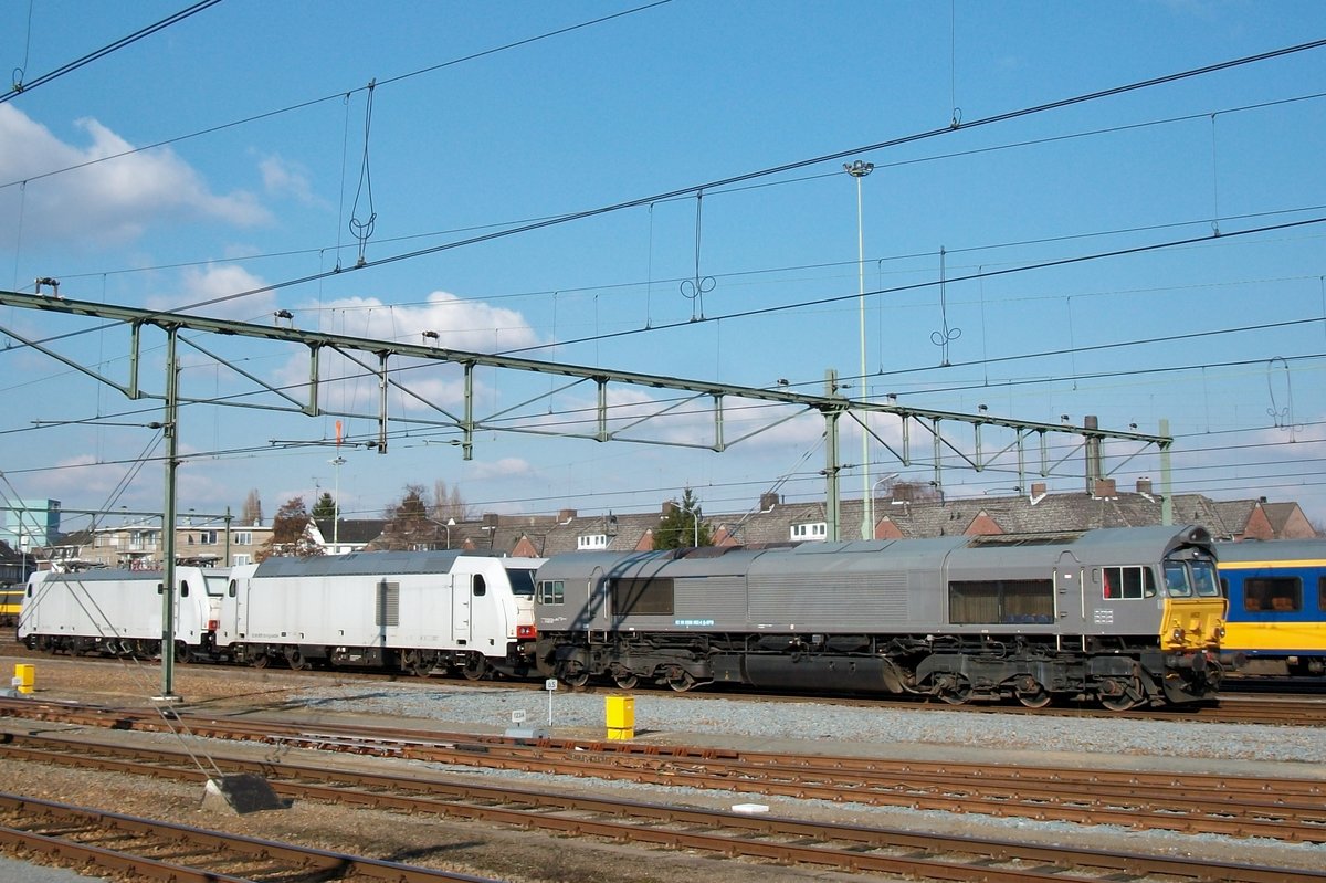 Porterbrook 6602 stands on 25 February 2010 in Maastricht.