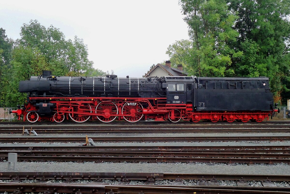 Profile view of 01 1061 at the DDM in Neuenmarkt-Wirsberg on a rainy 21 September 2014.