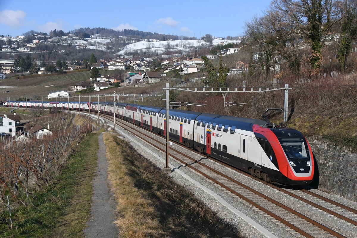 RABe 502 213 en UM assurant un InterCity
Ici à Bossière.

Photo Prise le 19 octobre 2020

RABe 502 213 in UM ensuring an InterCity
Here in Bossière.

Photo Taken on October 19, 2020