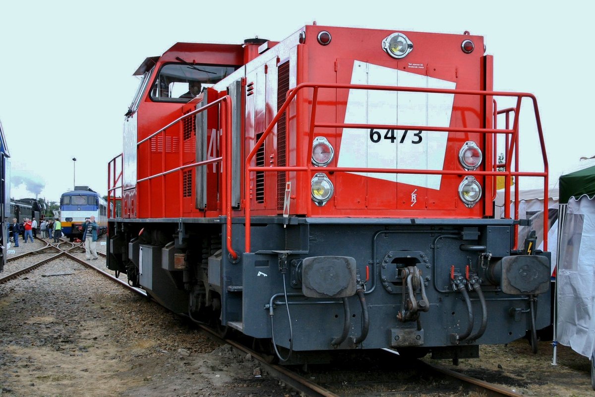 RaiLioN 6473 stands at a railway show in Roosendfaal on 2 July 2004.