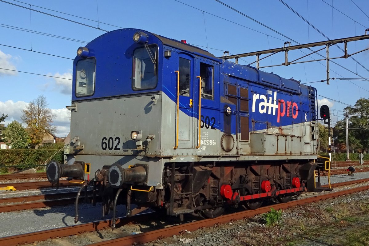 RailPro 602 stands at Oss on 29 November 2019.
