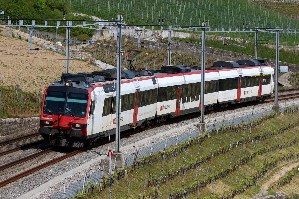 RBDe 560 between Grandvaux and Bossiere. 08/05/2022