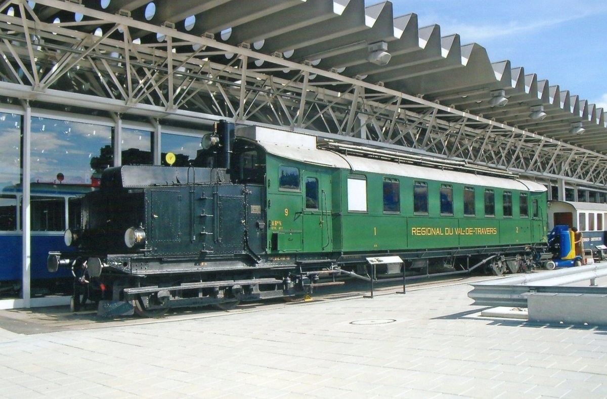 RCT-09 stands in the Verkehrshaus Luzern and is photographed on 14 September 2011.