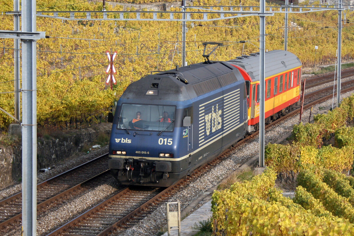 Re 465-015-6 Between Grandvaux and Bossiere.

Date: 30/10/2009