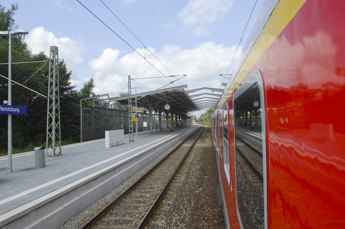 Rendsburg Station (Schleswig-Holstein).
Date: 30. July 2013.