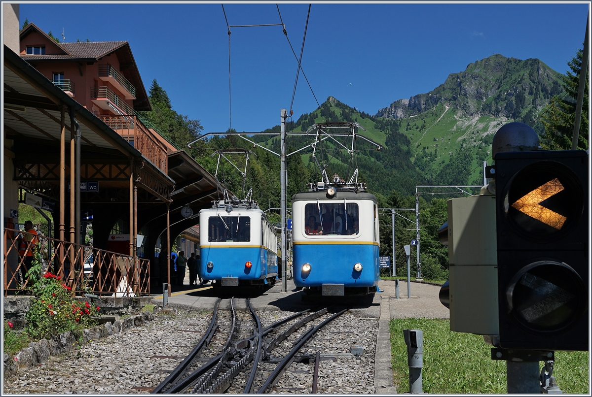 Rochers de Naye Bhe 2/4 in Caux. In the Background the Rochers de Naye.
03.07.2016