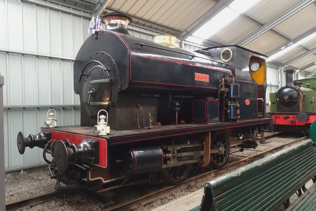 RS-16 FRED stands in the SCM shed in Maldegem on 6 May 2023.