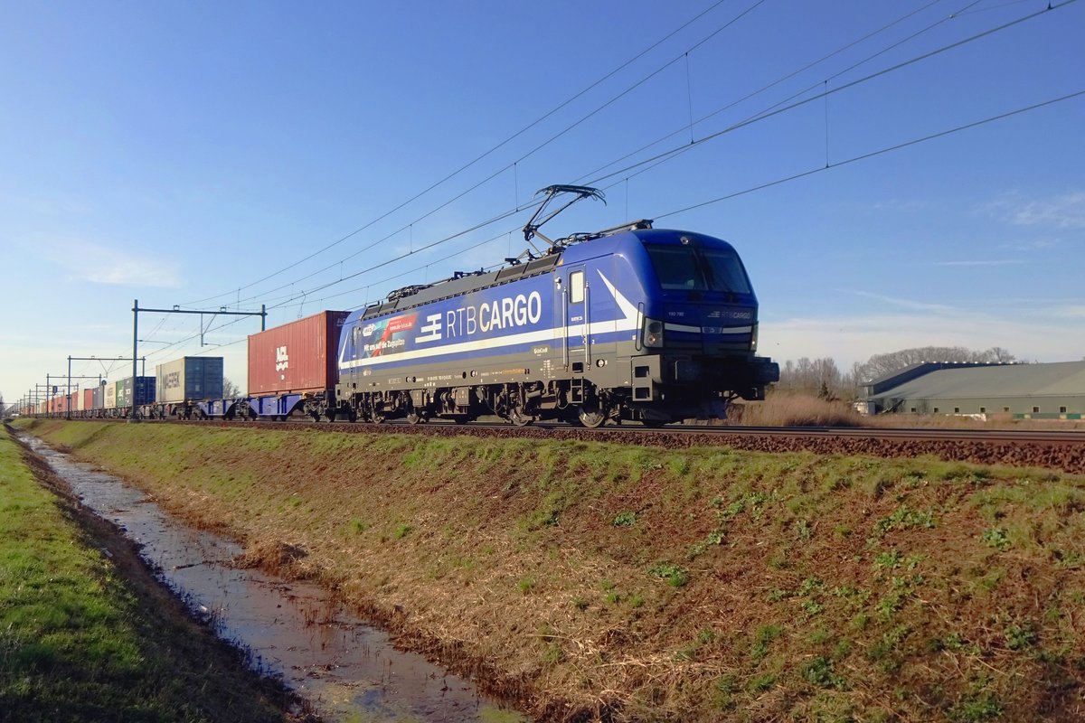 RTBC 193 792 speeds through Boxtel on 24 February 2021.