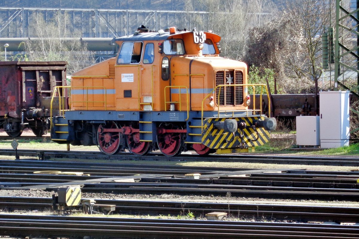 Saarstahl 63 retst at Völklingen on 27 March 2017.