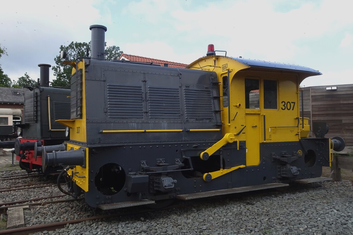 Sik (Goat) 307 stands in Beekbergen, head quarters of the VSM, on 28 July 2023.