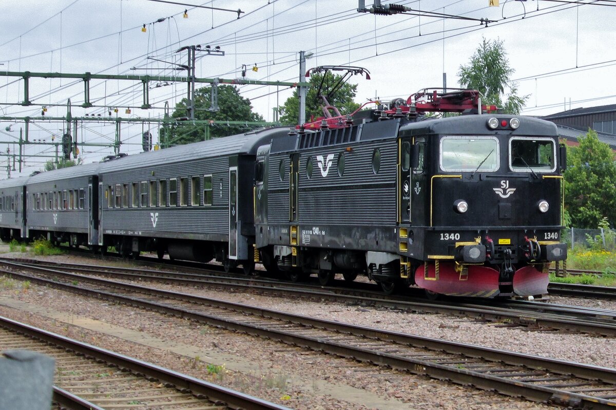 SJ 1340 departs from Gävle on 12 September 2015.