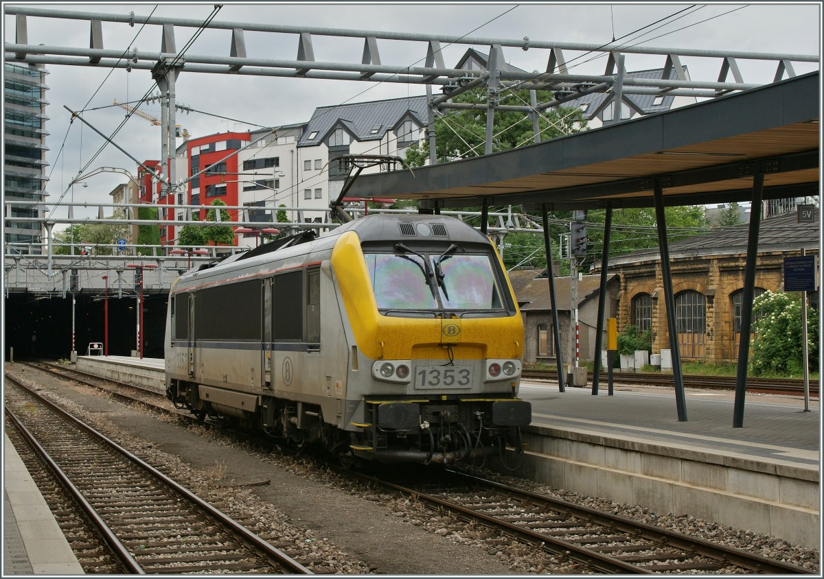 SNCB 1353 in Luxembourg. 
14.06.2013