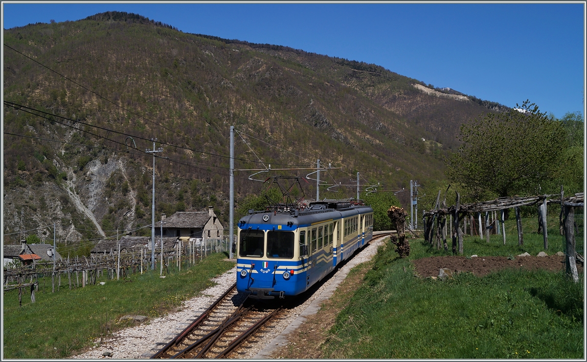 SSIF ABe 8/8 21  Roma  in Verigo.
15.04.2014